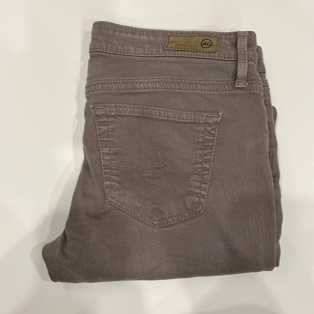 AG the Stevie ankle slim straight ankle size 25R light brown